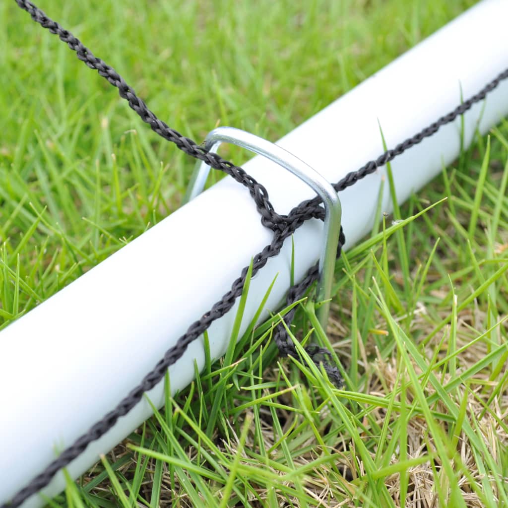 Voetbaldoel Met Schietgaten 240 X 150 X 90 Cm