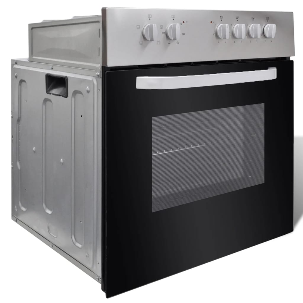 Oven En Kookplaat Combiset Elektrisch Inbouw Roestvrij Staal