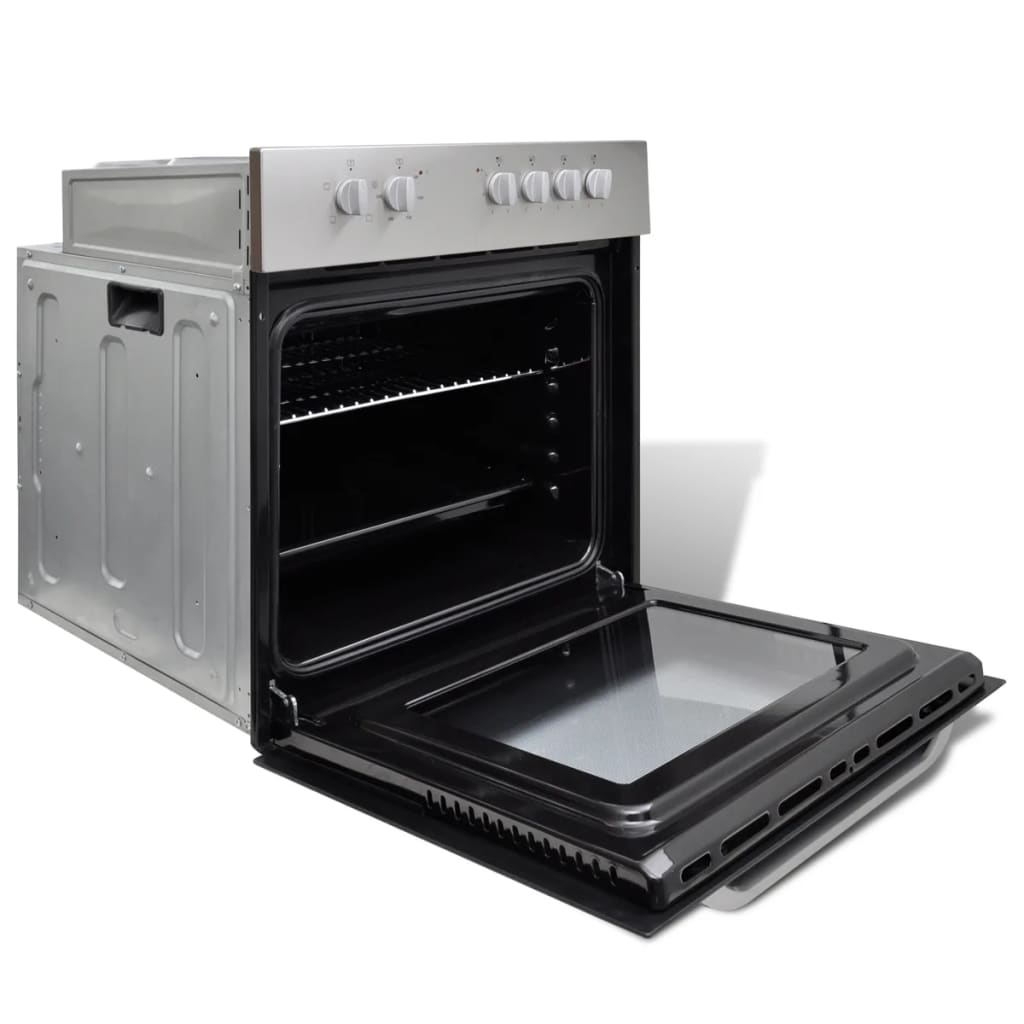 Oven En Kookplaat Combiset Elektrisch Inbouw Roestvrij Staal
