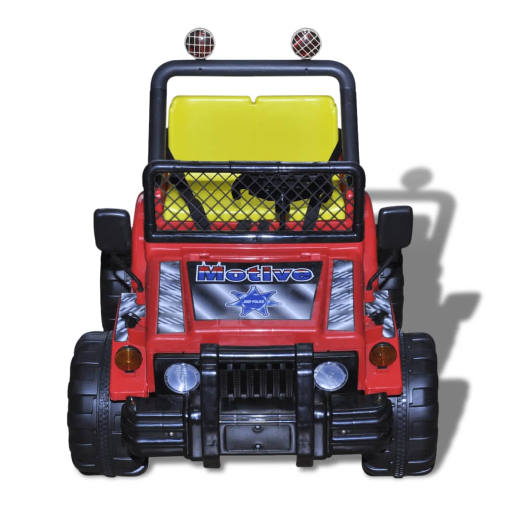 Elektrische Speelgoedauto 2-Zits (Rood)