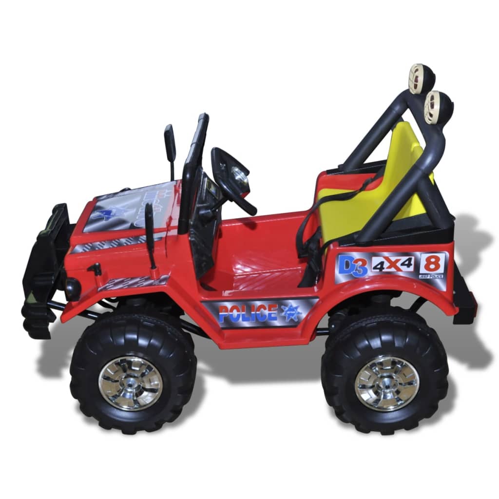 Elektrische Speelgoedauto 2-Zits (Rood)