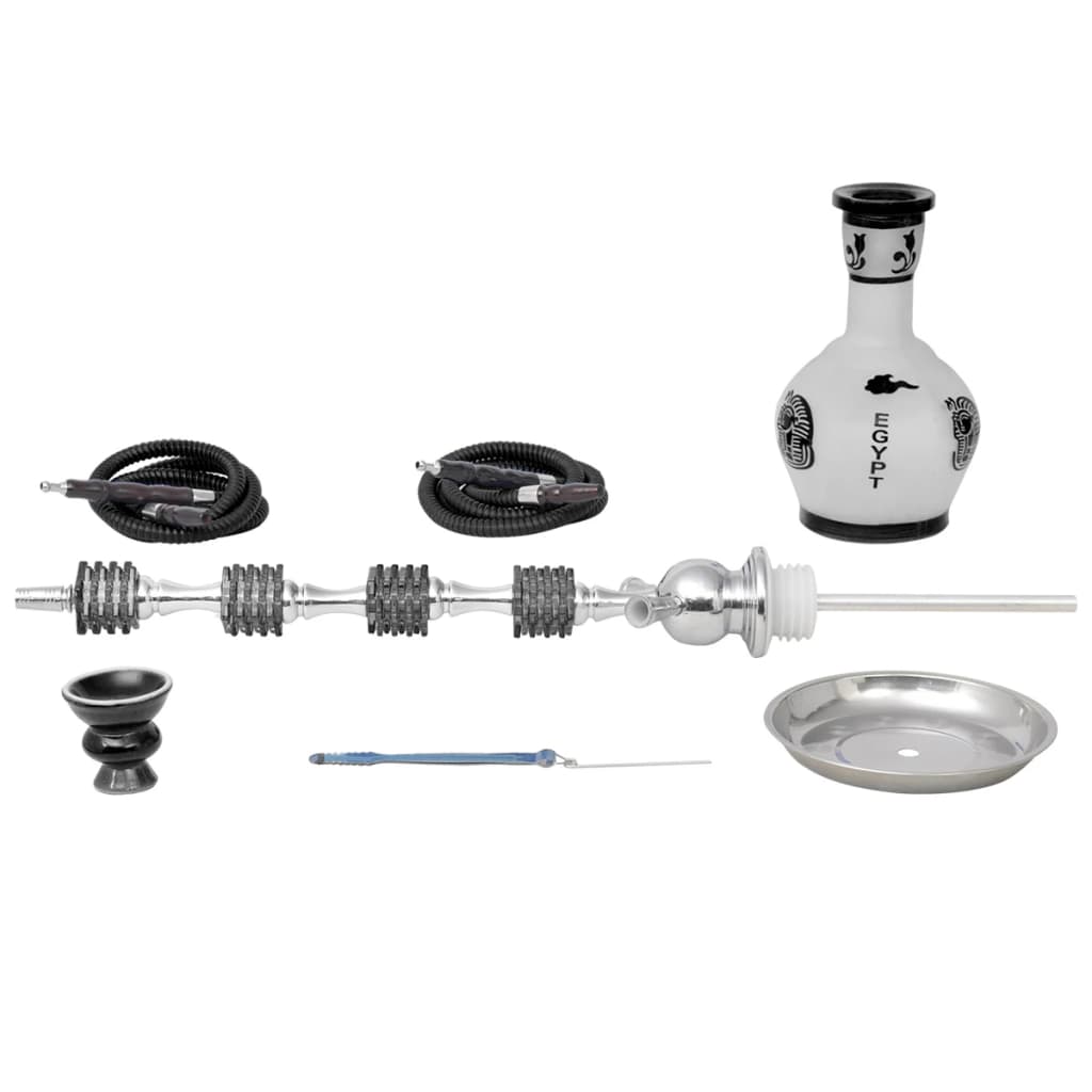 Waterpijp Shisha Met 2 Slangen Zwart Exotisch