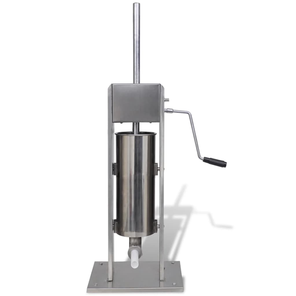 Worstenvuller 5L Verticaal Handmatig + 3 Vulbuizen