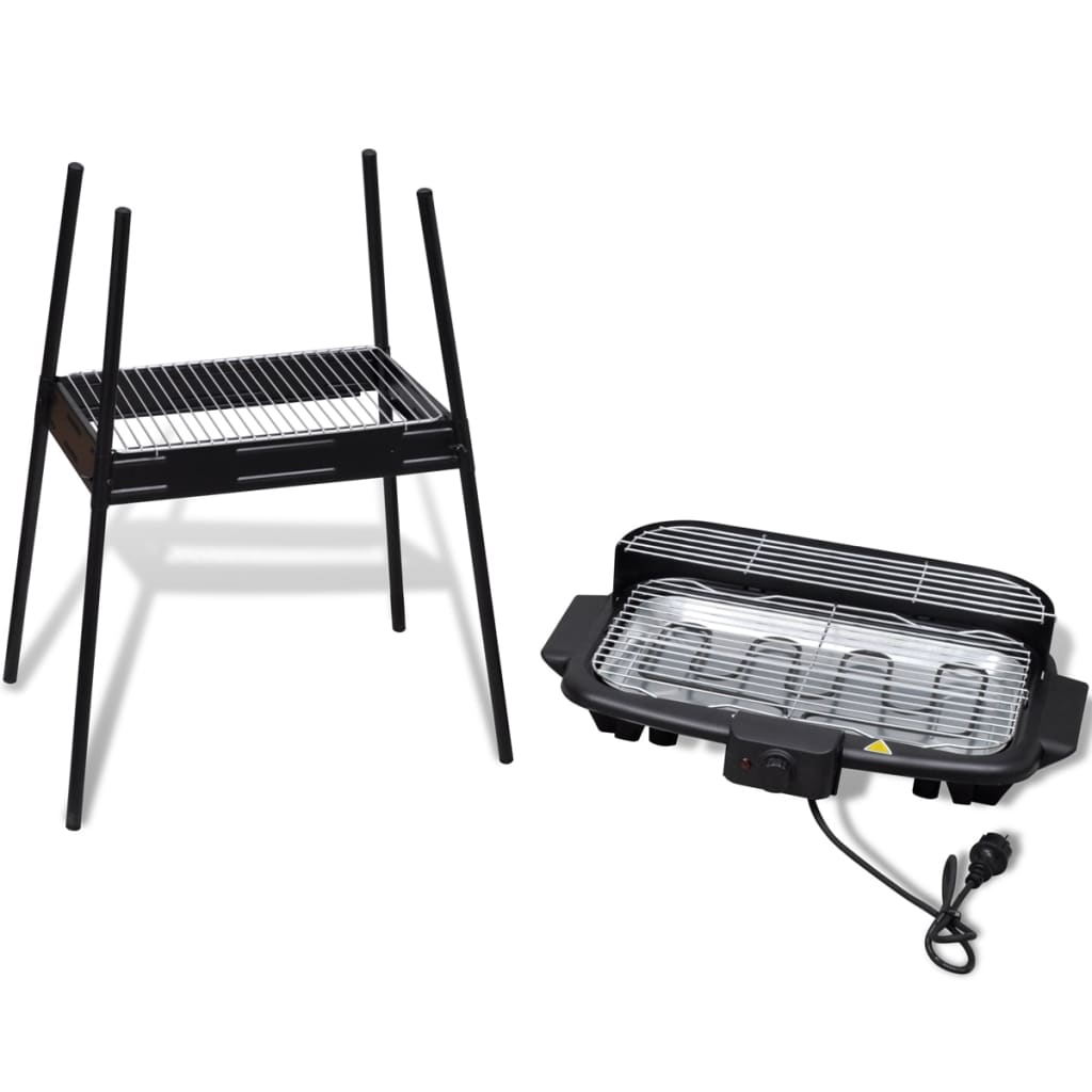 Barbecue Elektrisch Staand Rechthoekig