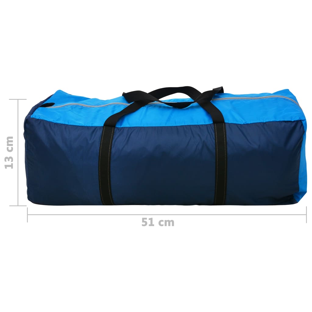 Tent Voor 4 Personen Marineblauw/Lichtblauw