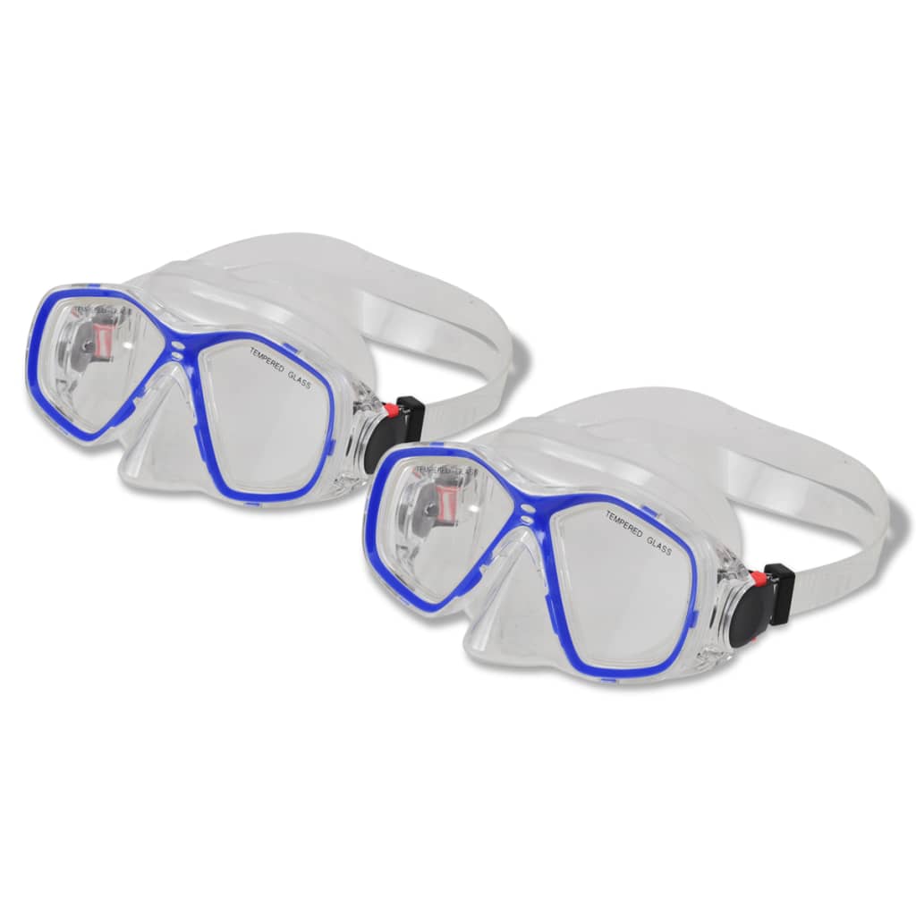 Duik En Snorkel Set Van 2 Met Bril Voor Kinderen