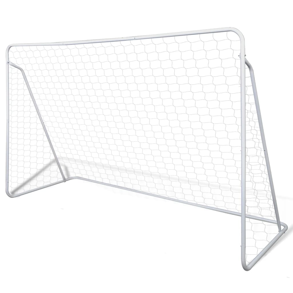 Minidoeltje Met Net 240X90X150 Cm Hoogwaardig Staal 1 St