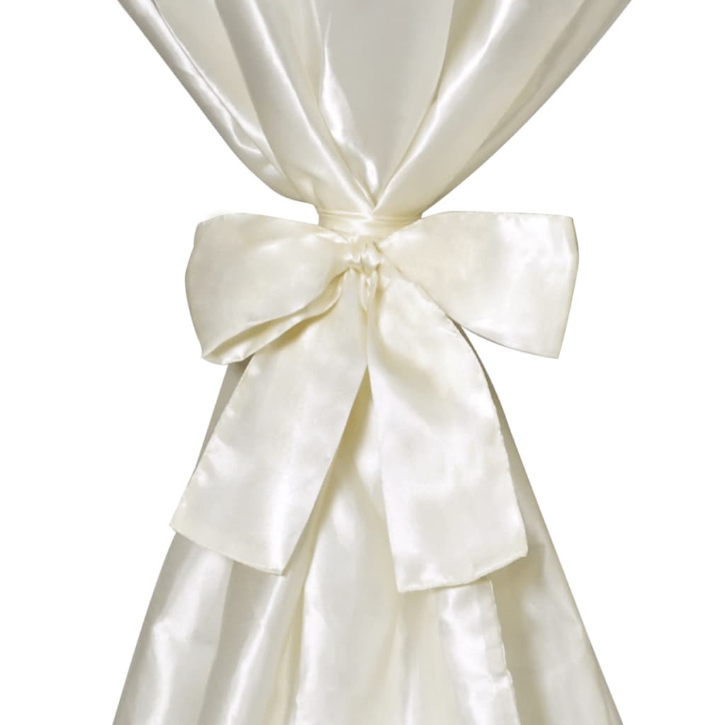 Statafelhoes Met Strik 70Cm Crème (2 Stuks)