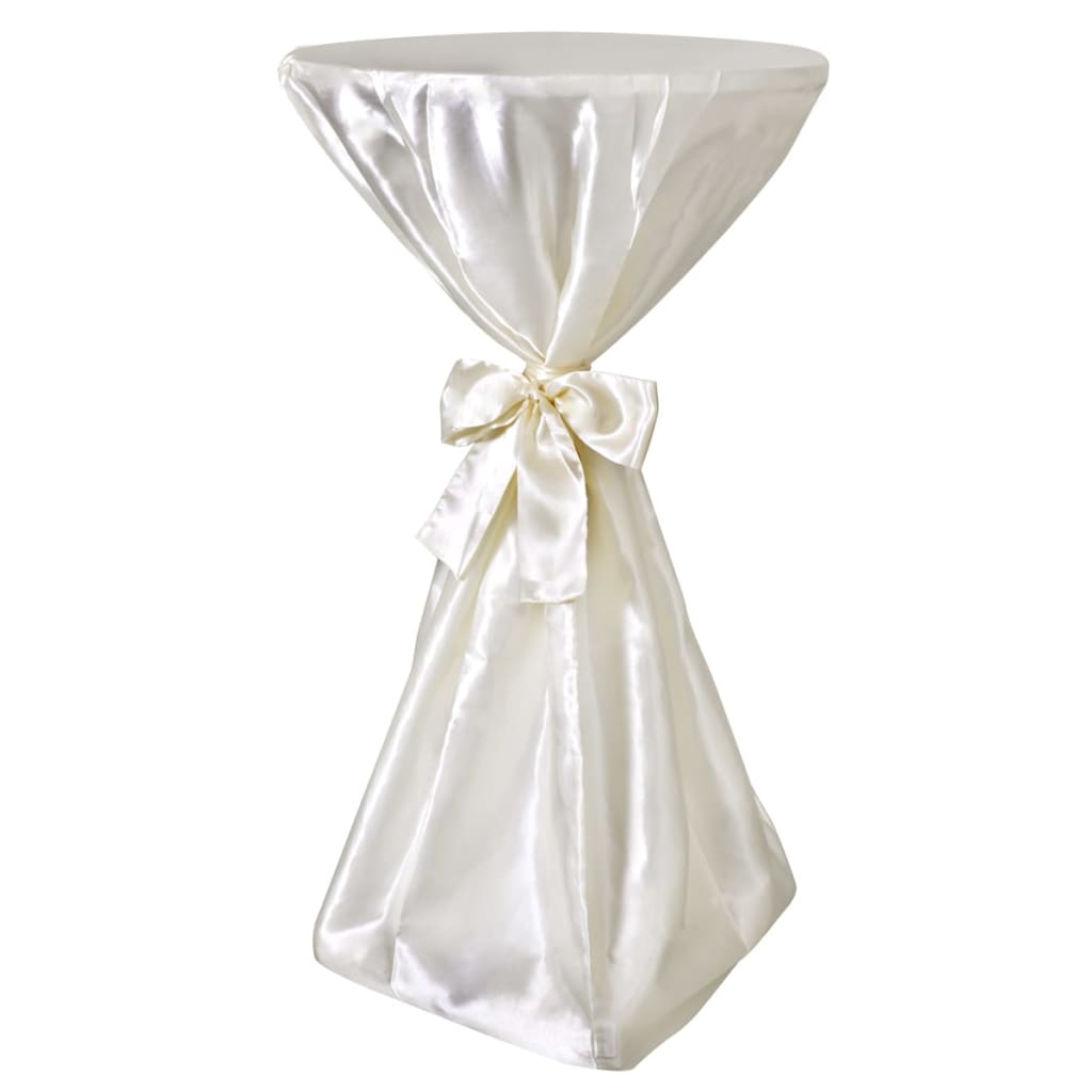 Statafelhoes Met Strik 70Cm Crème (2 Stuks)