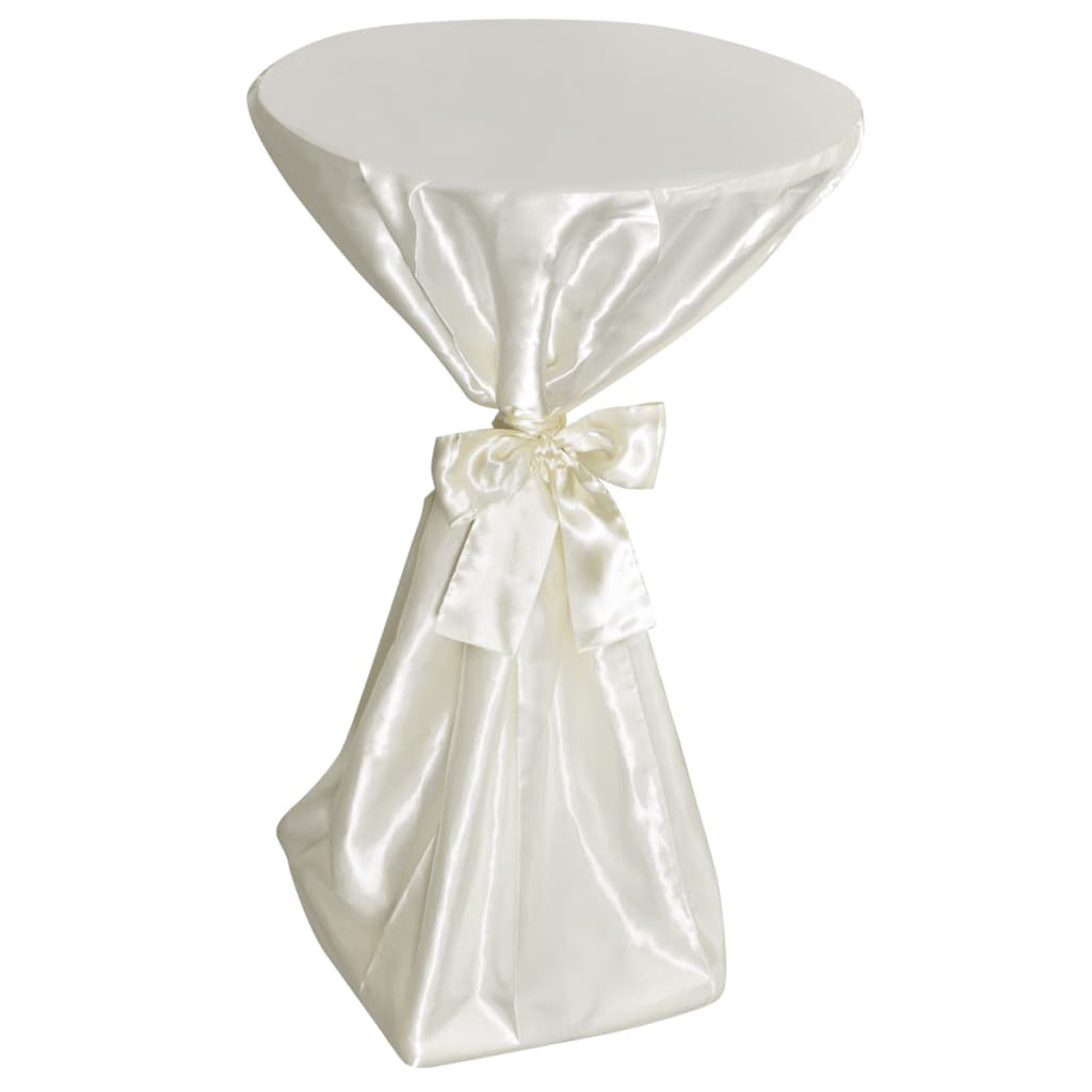Statafelhoes Met Strik 70Cm Crème (2 Stuks)