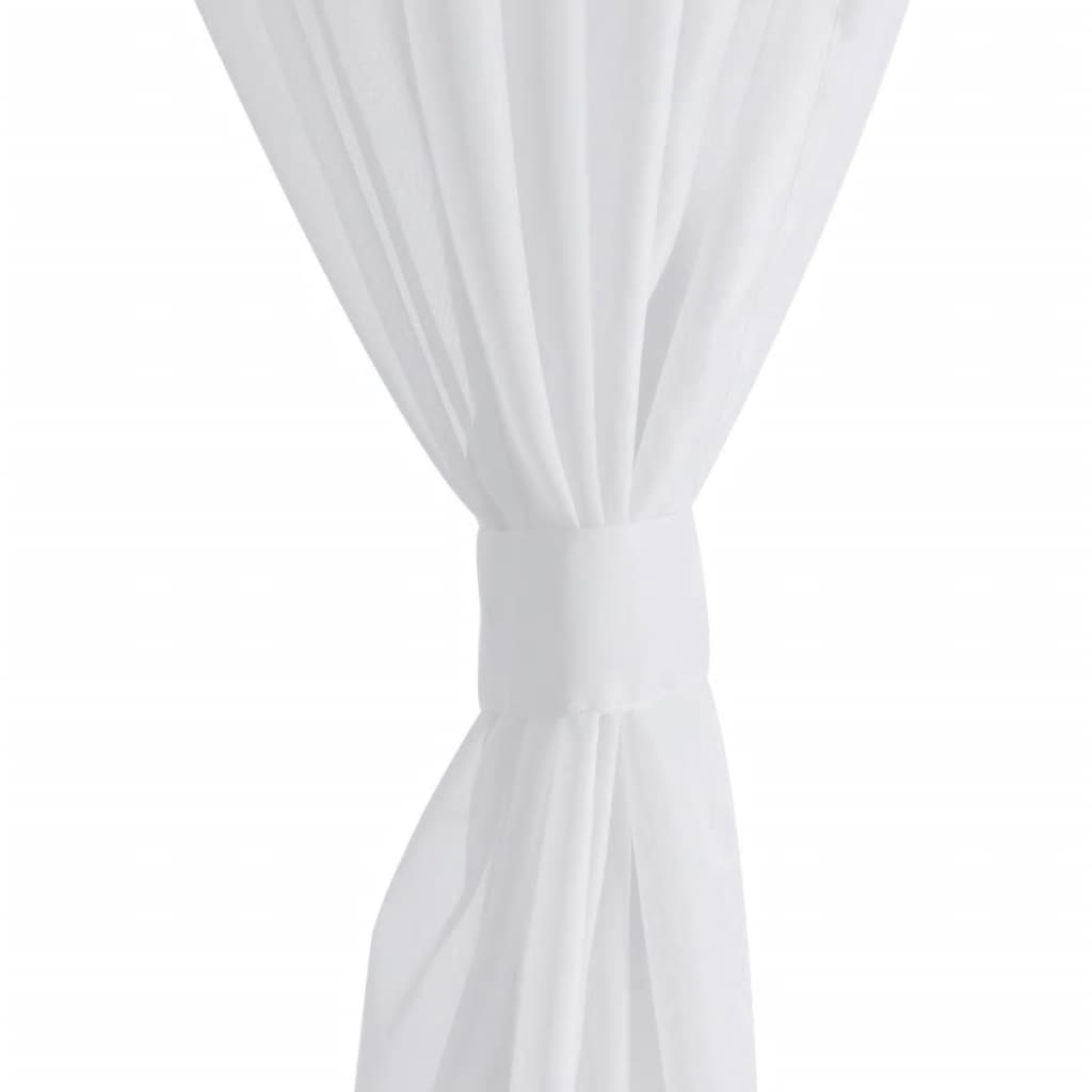 Gordijn Wit 140X175 Cm (2 Stuks)