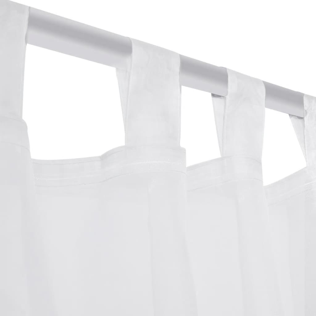 Gordijn Wit 140X175 Cm (2 Stuks)