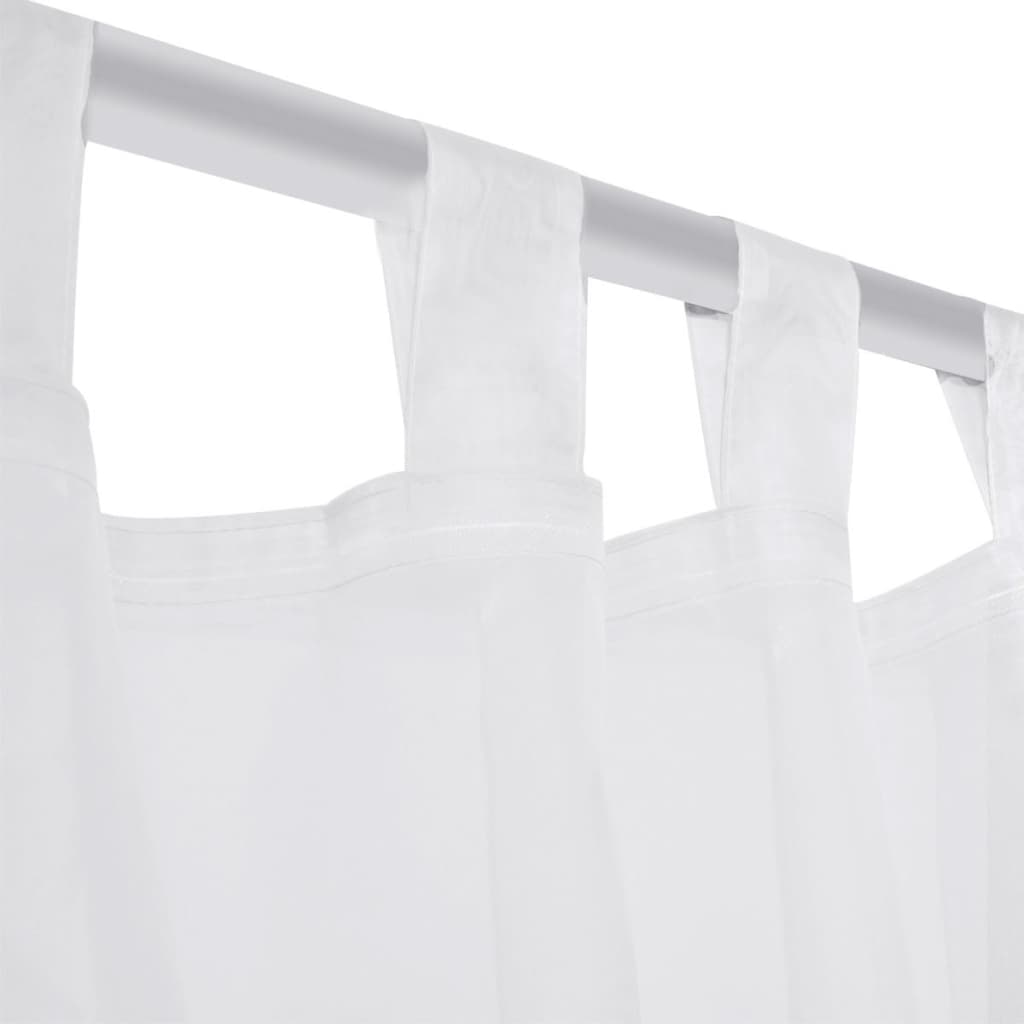 Witte Vitrage 140 X 225 Cm 2 Stuks