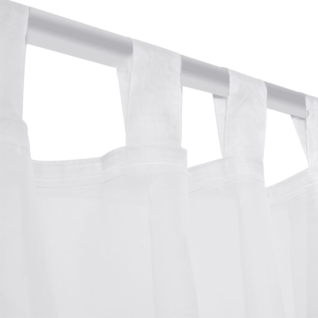 Gordijn Wit 140X245 Cm (2 Stuks)