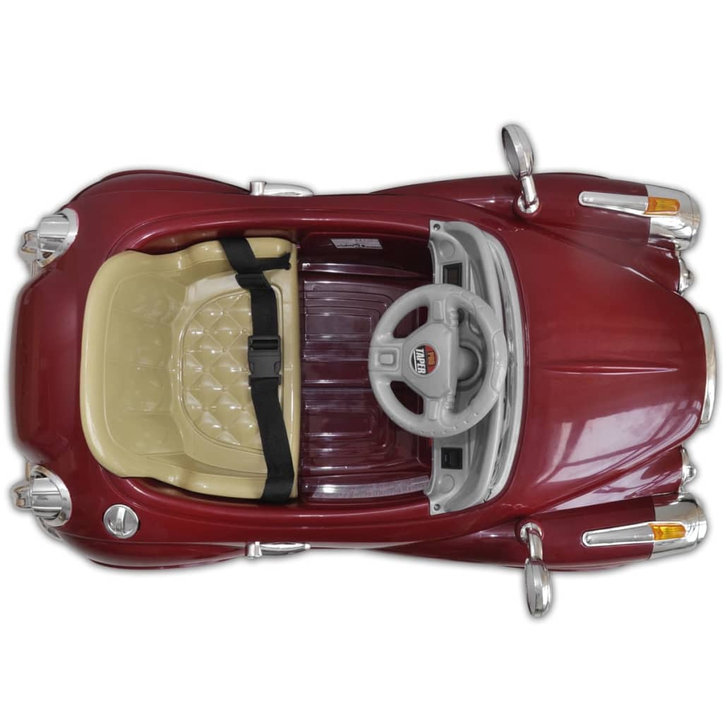 Kinderauto Met Accu Rood
