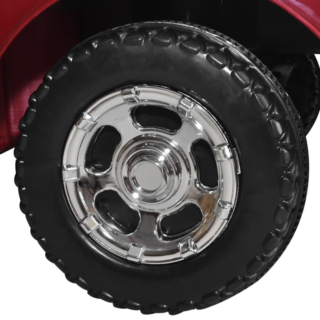 Kinderauto Met Accu Rood