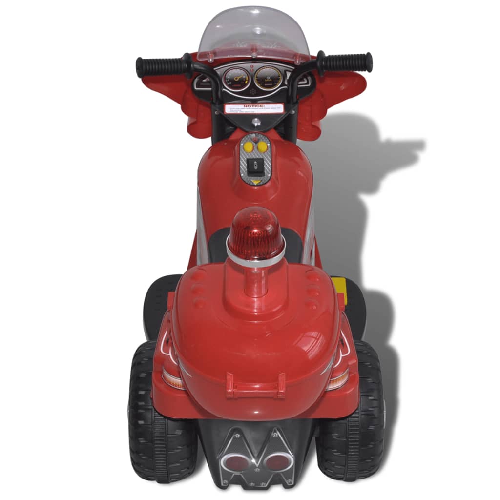 Speelgoedmotor Op Batterijen (Rood)