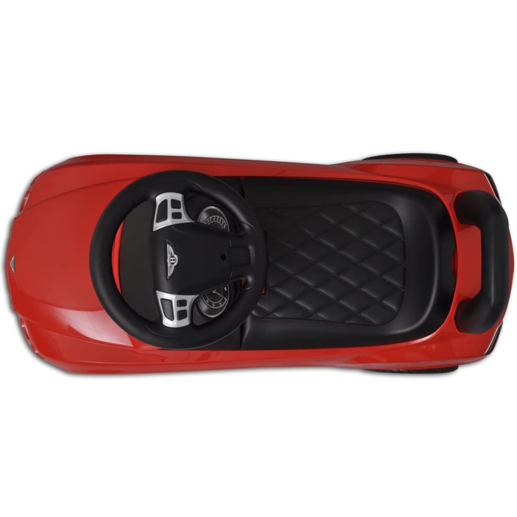Bentley Loopauto Rood