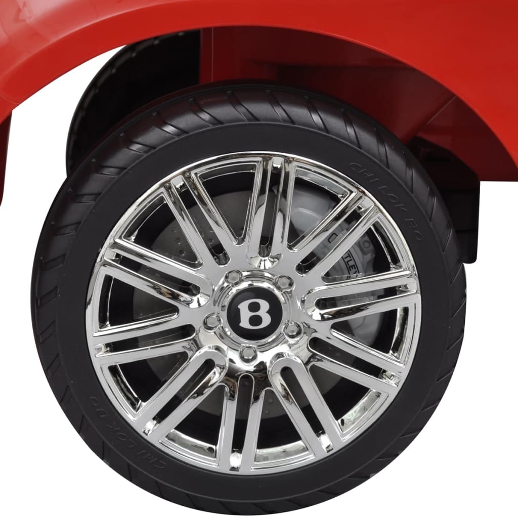 Bentley Loopauto Rood