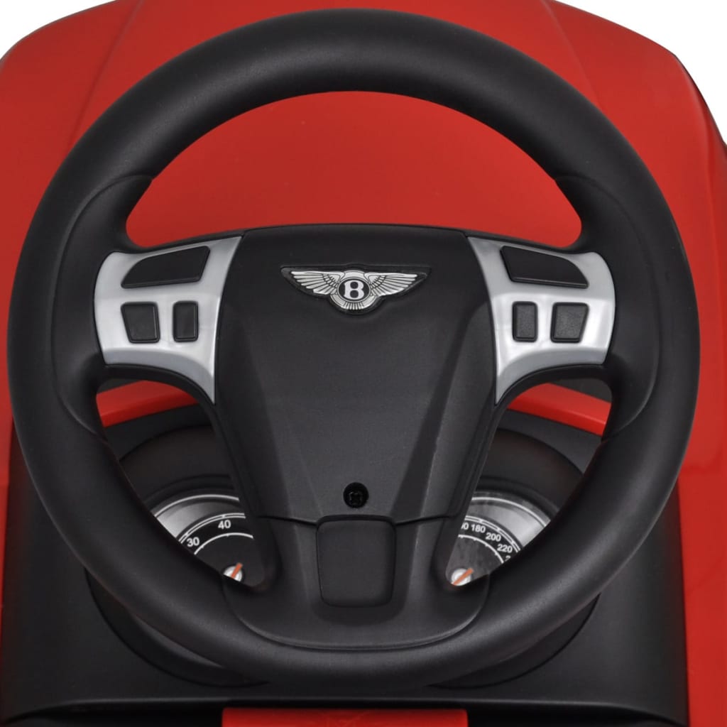 Bentley Loopauto Rood