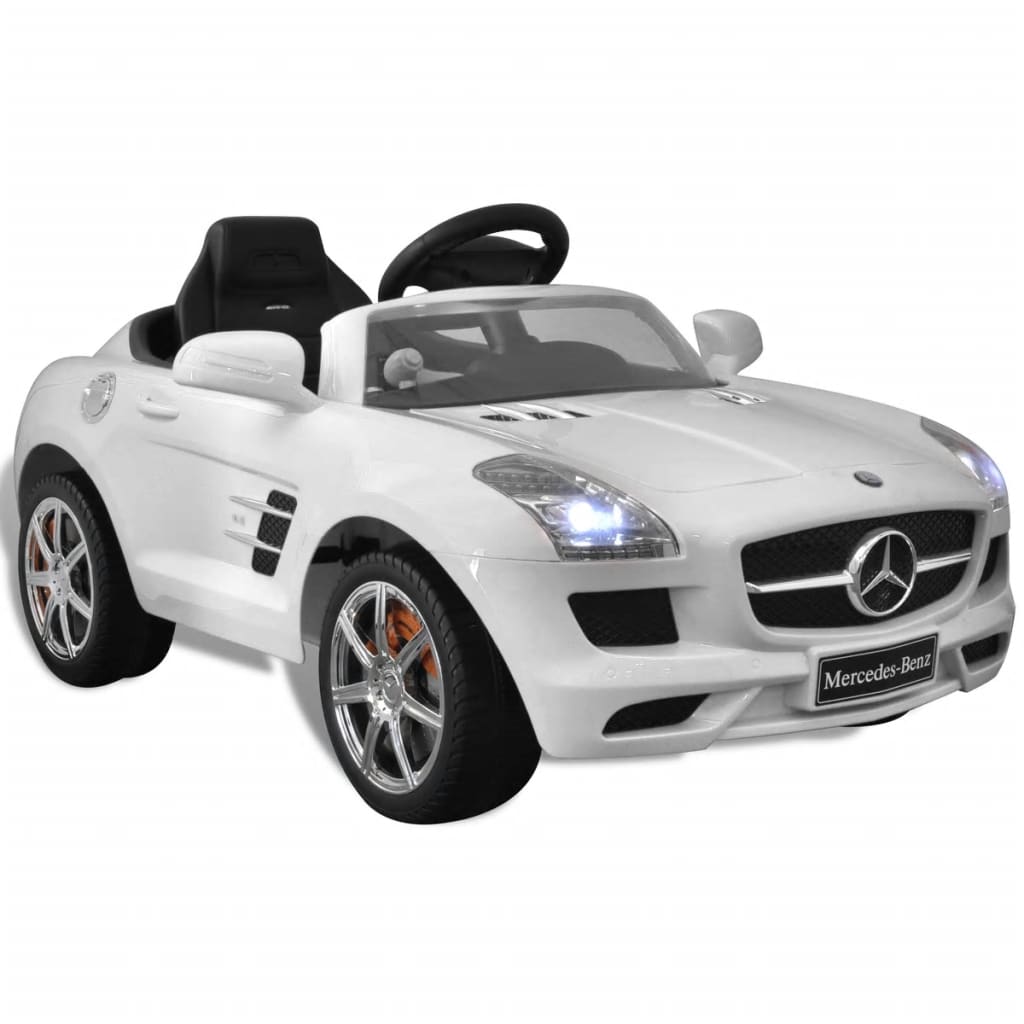 Mercedes Benz Speelgoedauto Met Afstandsbediening (Wit)