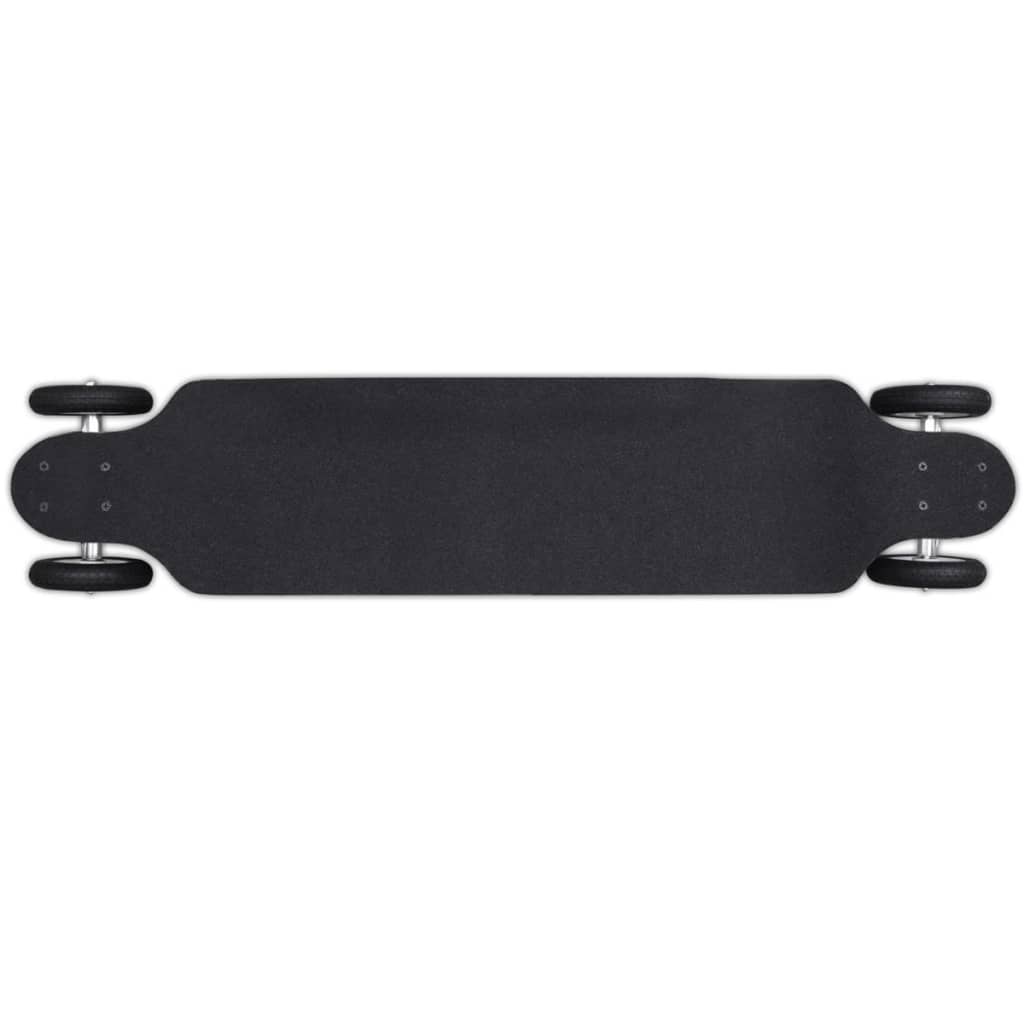 Longboard Drop-Down Met Grote Wielen (Rood / 103 Cm)