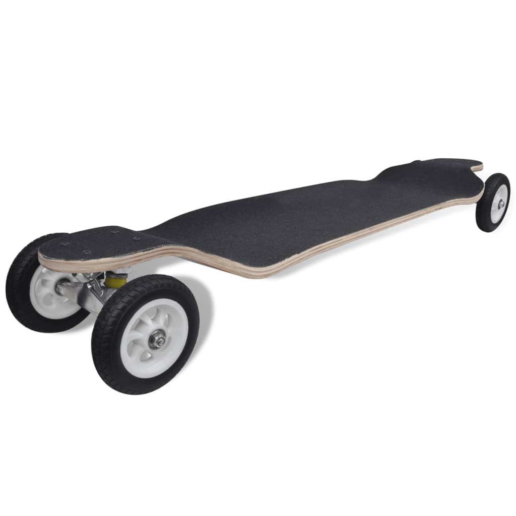Longboard Drop-Down Met Grote Wielen (Rood / 103 Cm)