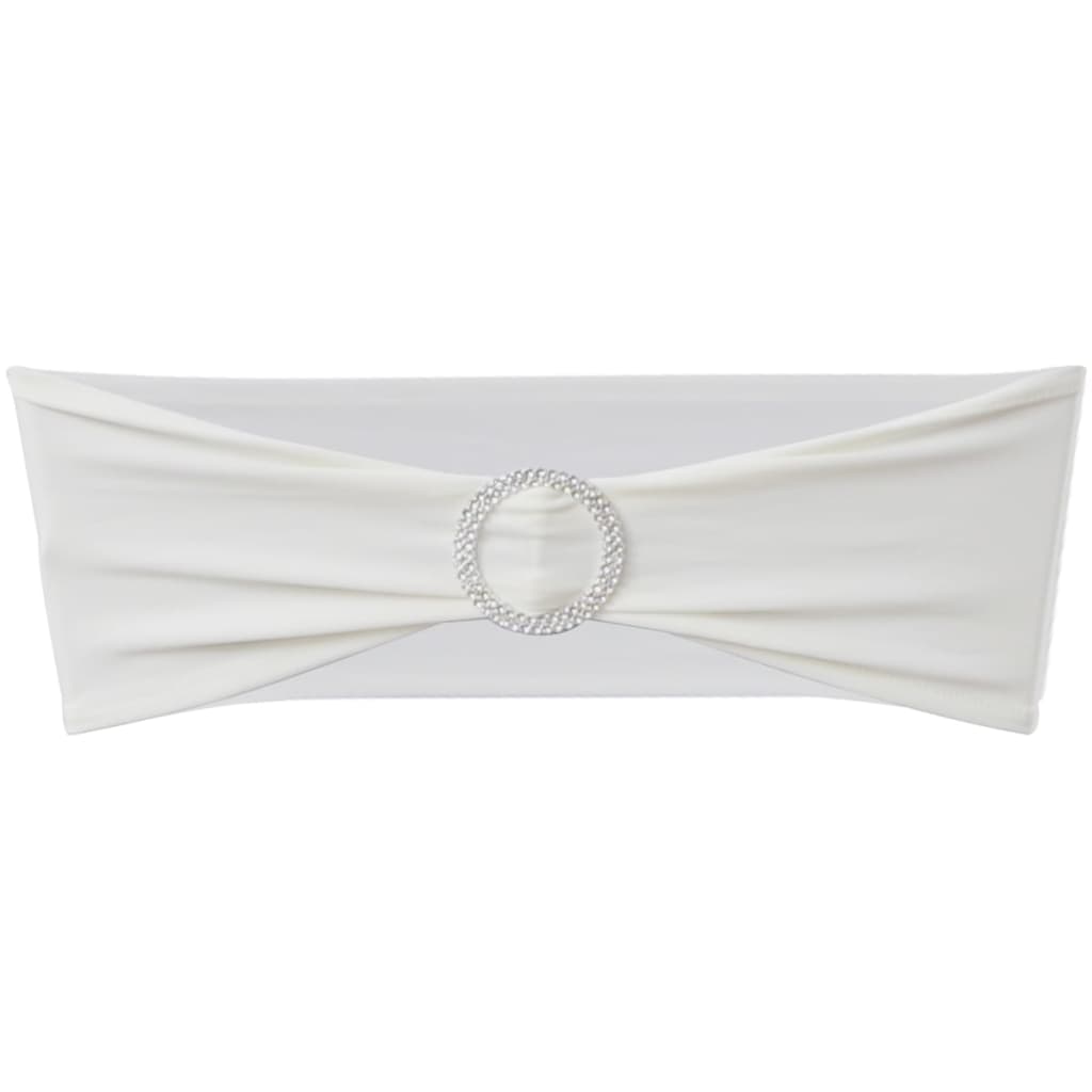 Decoratief Stoellint Met Een Diamant 25 Stuks (Creme)