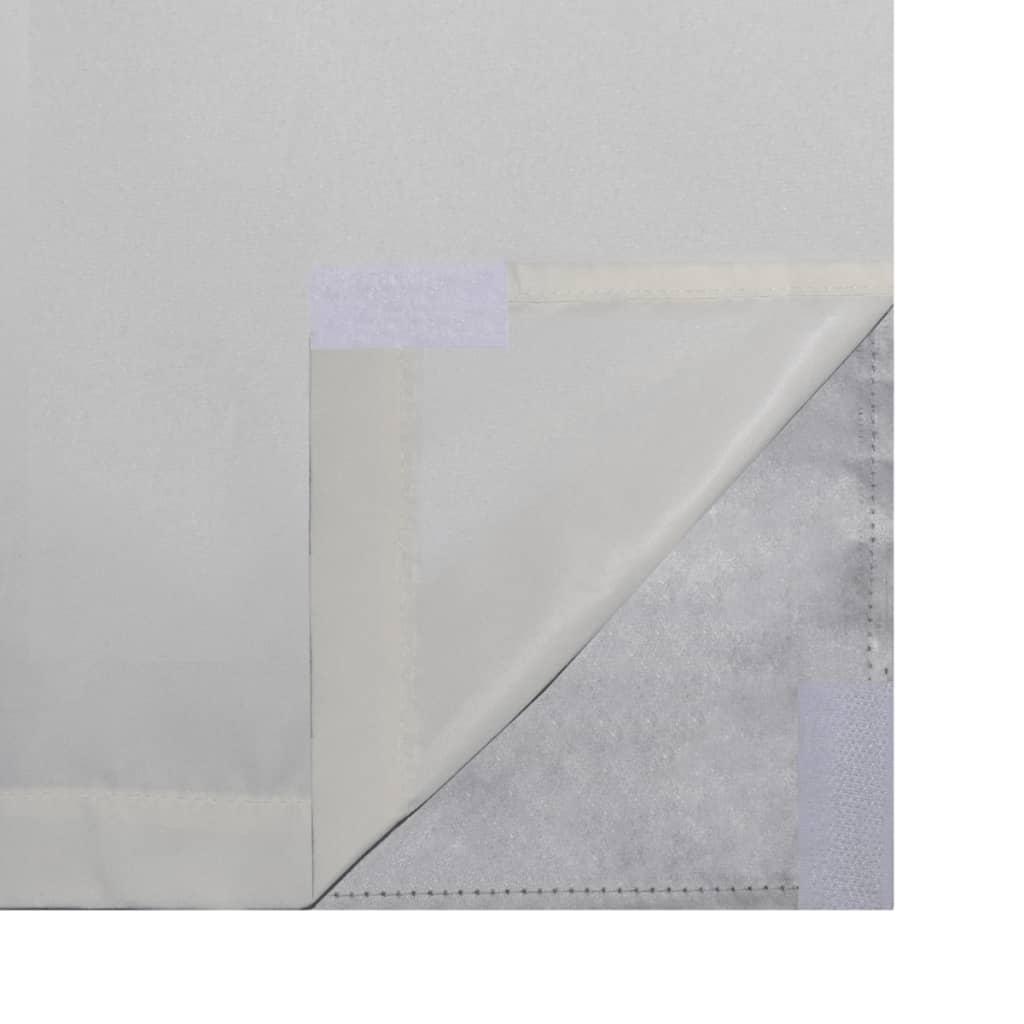 Verduisterende Gordijnen Dubbellaags 140X245 Cm Crème