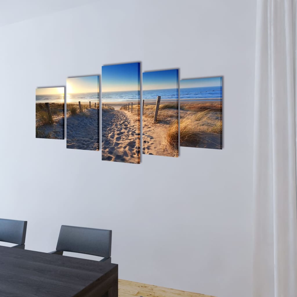 Canvasdoeken Zandstrand 200 X 100 Cm
