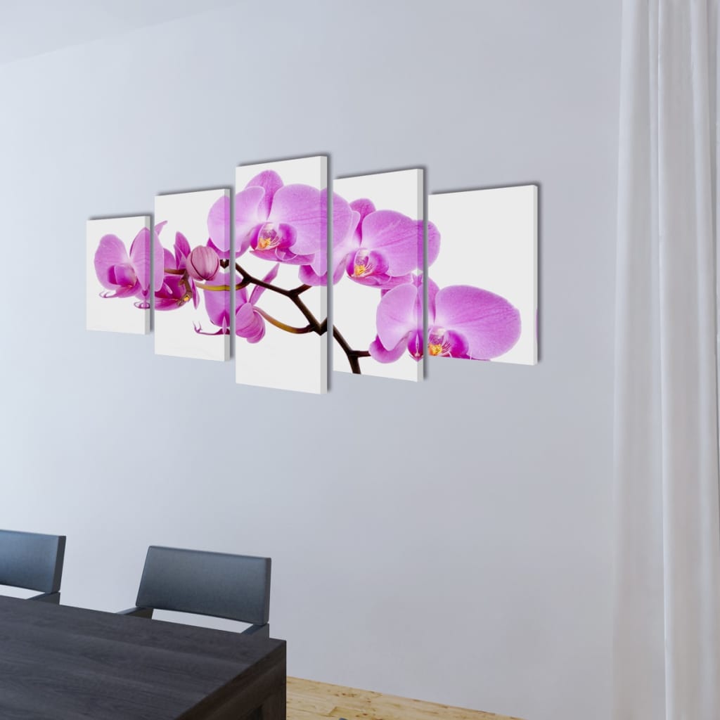 Canvasdoeken Orchidee 200 X 100 Cm