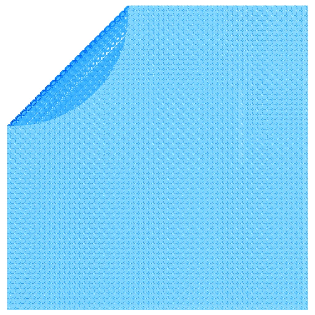 Zwembadzeil Rond 488 Cm Pe Blauw