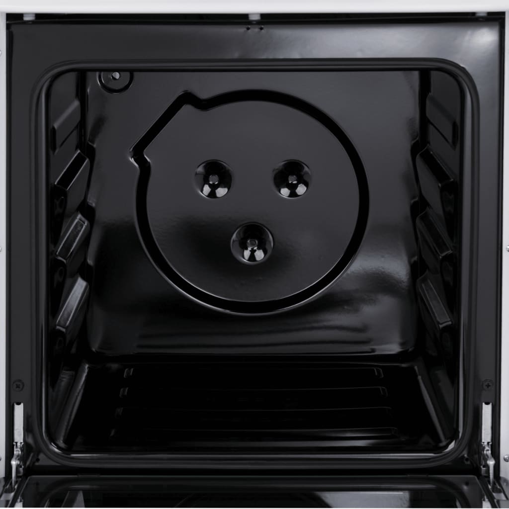 Vrijstaande Elektrische Oven Met 3 Kookplaten 50 X 50 Cm