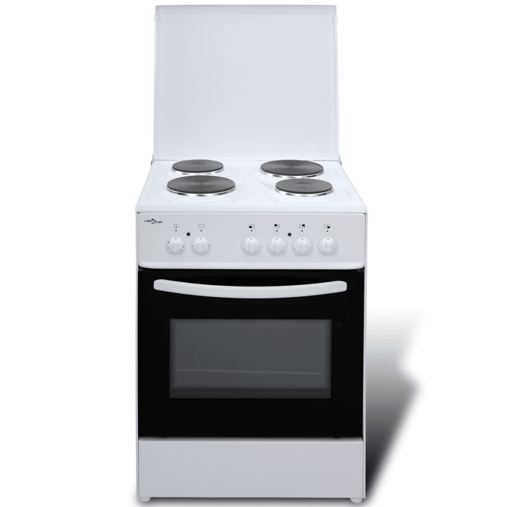 Vrijstaande Elektrische Oven Met 4 Kookplaten 60 X 60 Cm