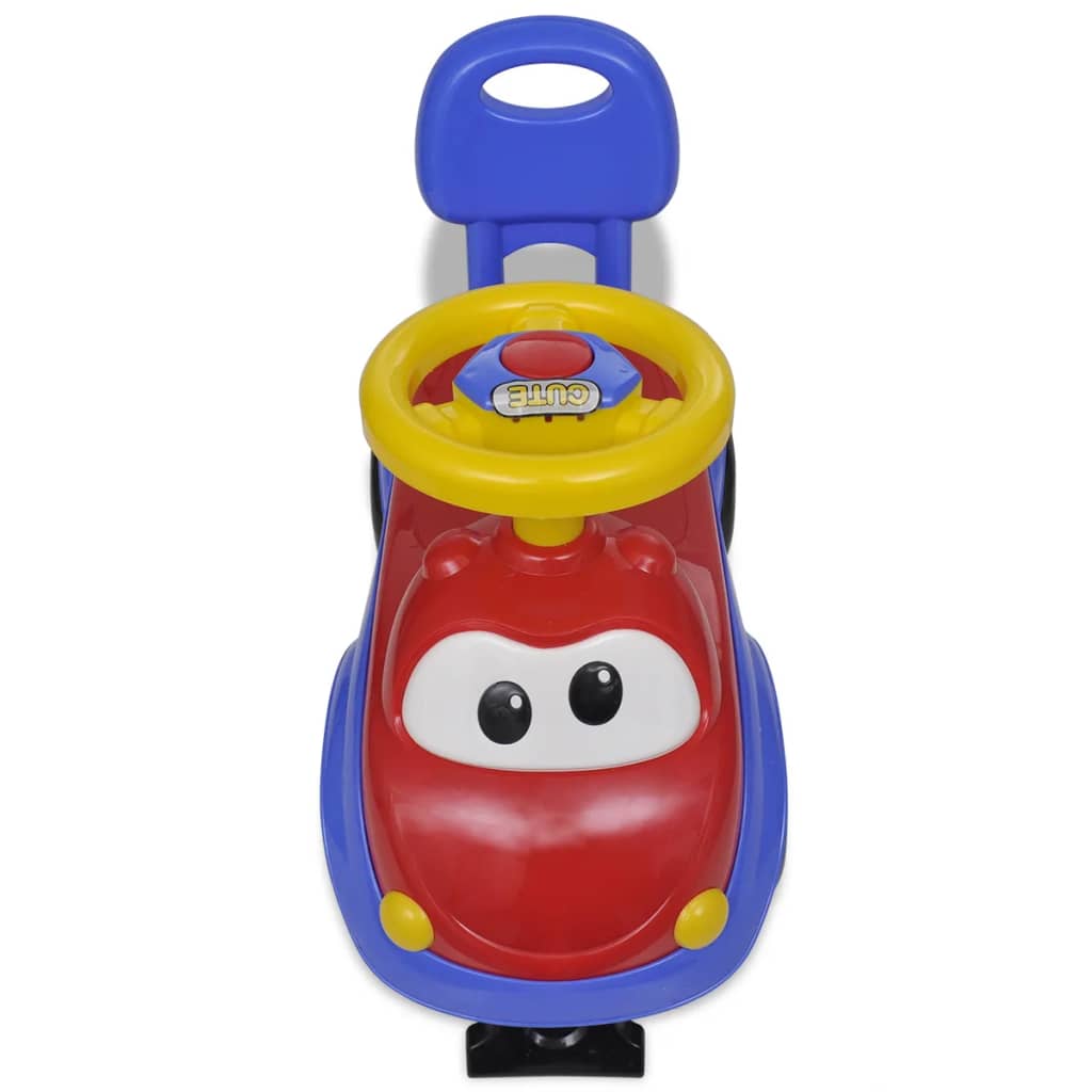 Loopauto (Blauw-Rood)