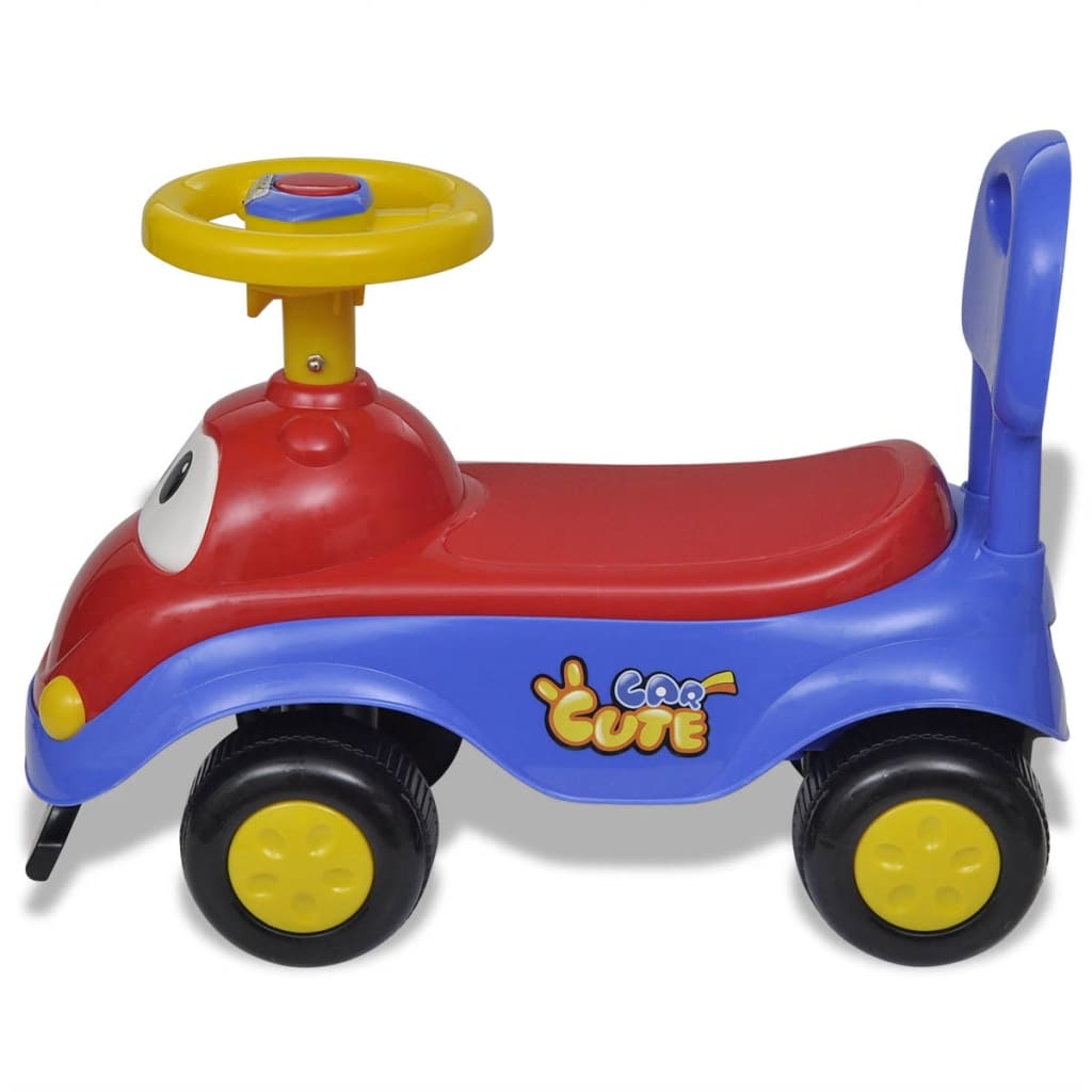 Loopauto (Blauw-Rood)
