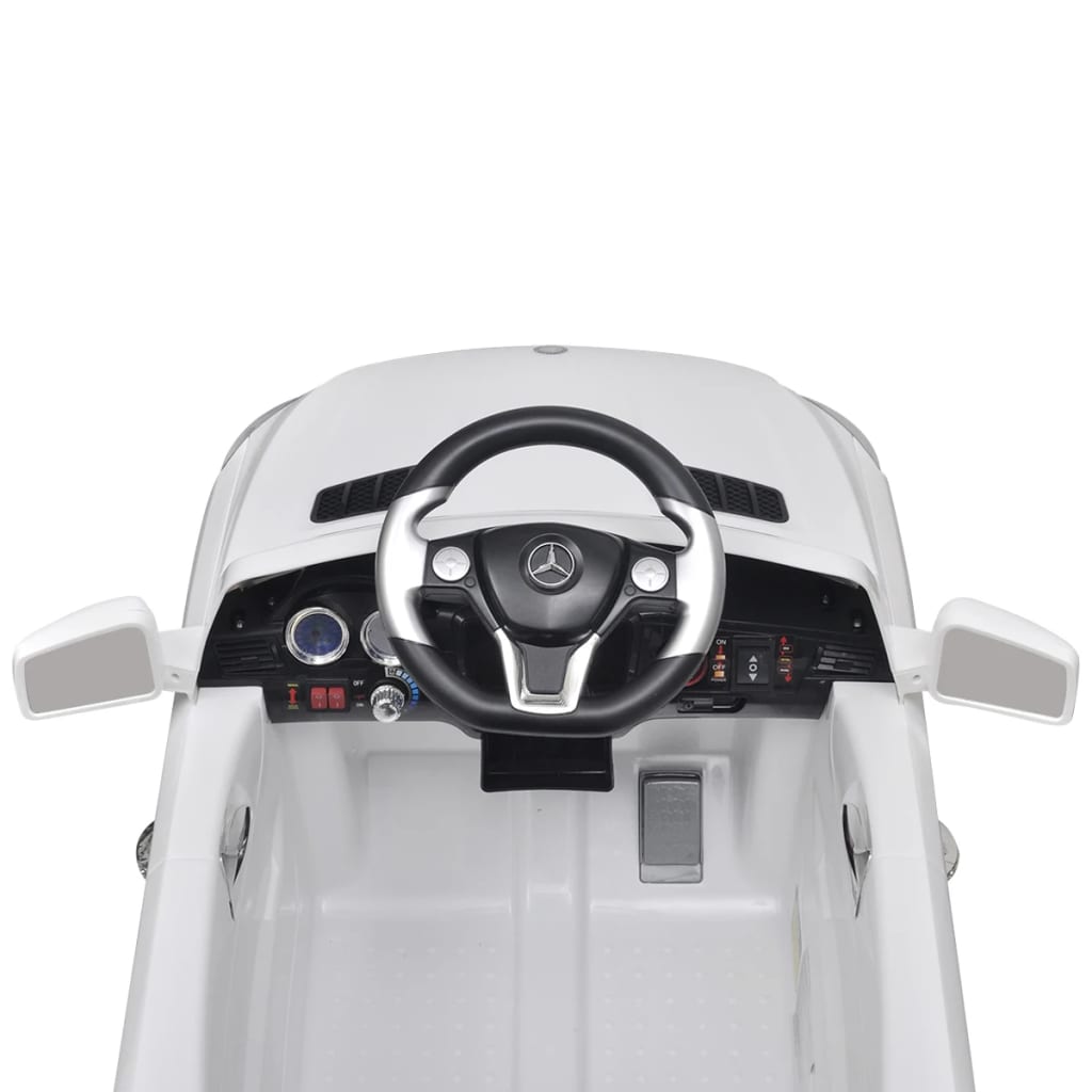 Speelauto Mercedes Benz Ml350 Wit 6 V Met Afstandsbediening
