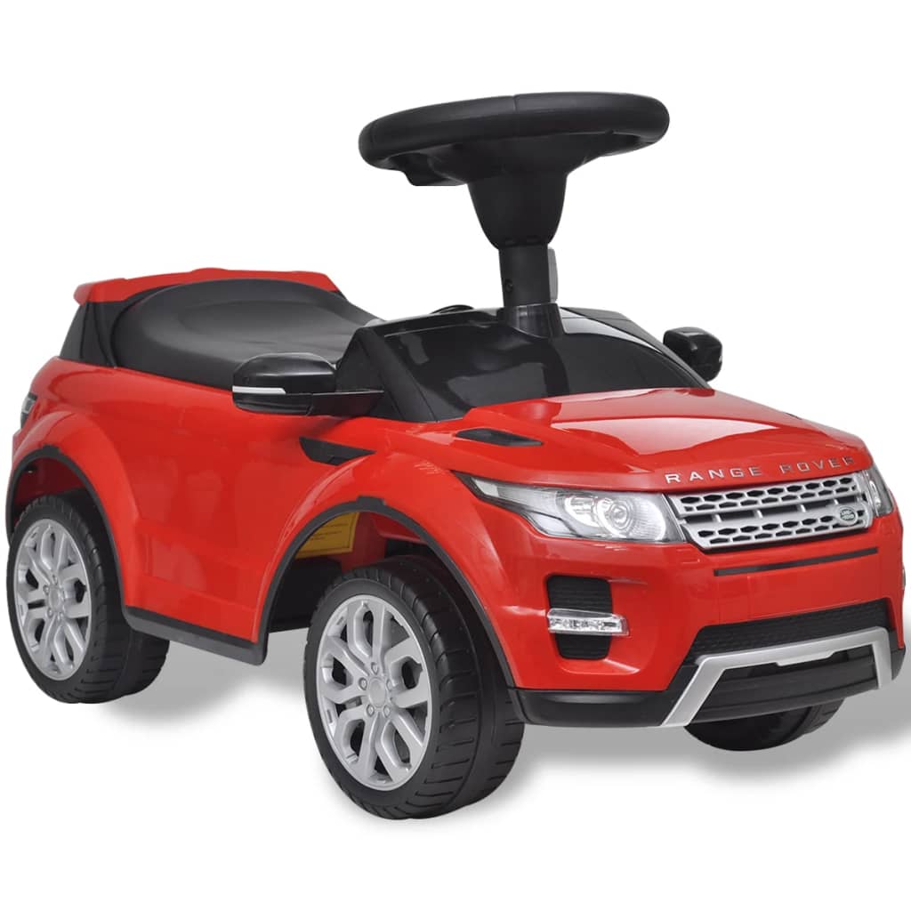 Loopauto Land Rover 348 Met Muziek Rood