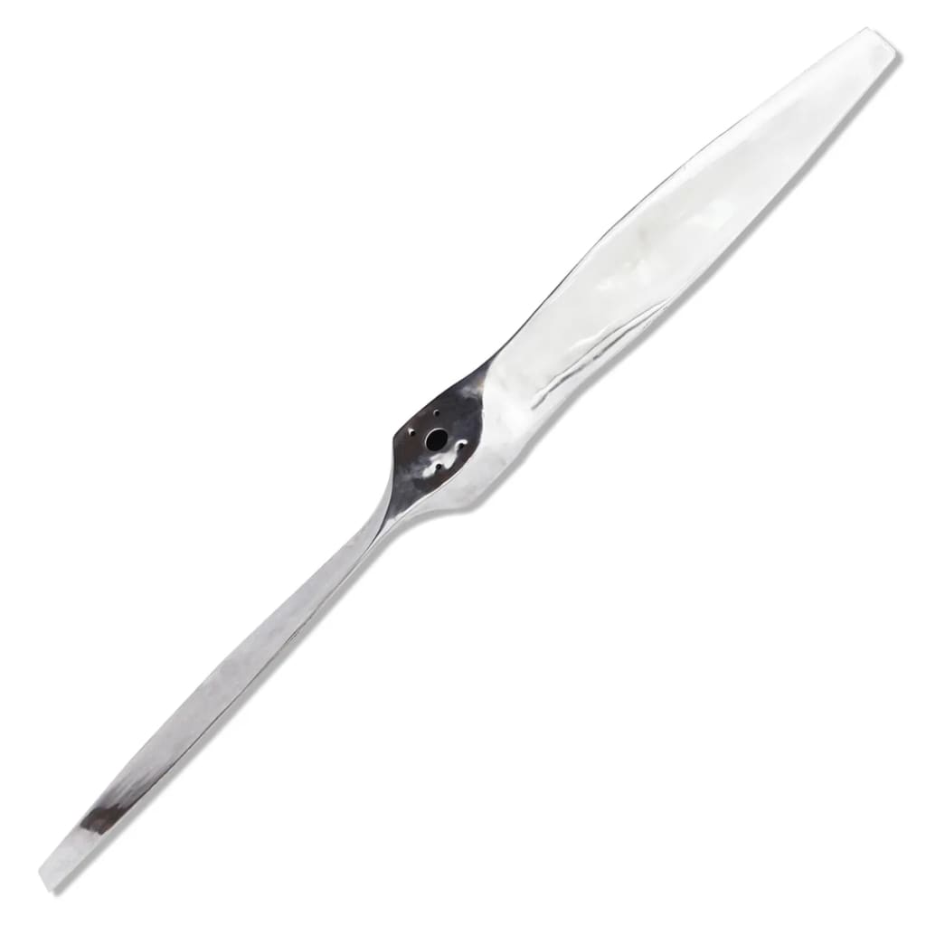 Vliegtuigpropeller Aluminium Voor Aan De Muur Zilver 182 Cm