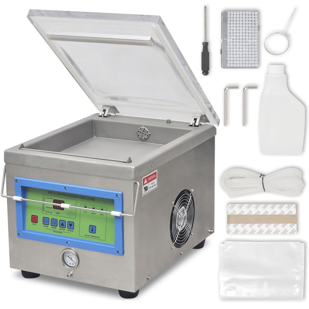 Vacuümverpakkingsmachine/Sealer Professioneel Roestvrij Staal 350 W