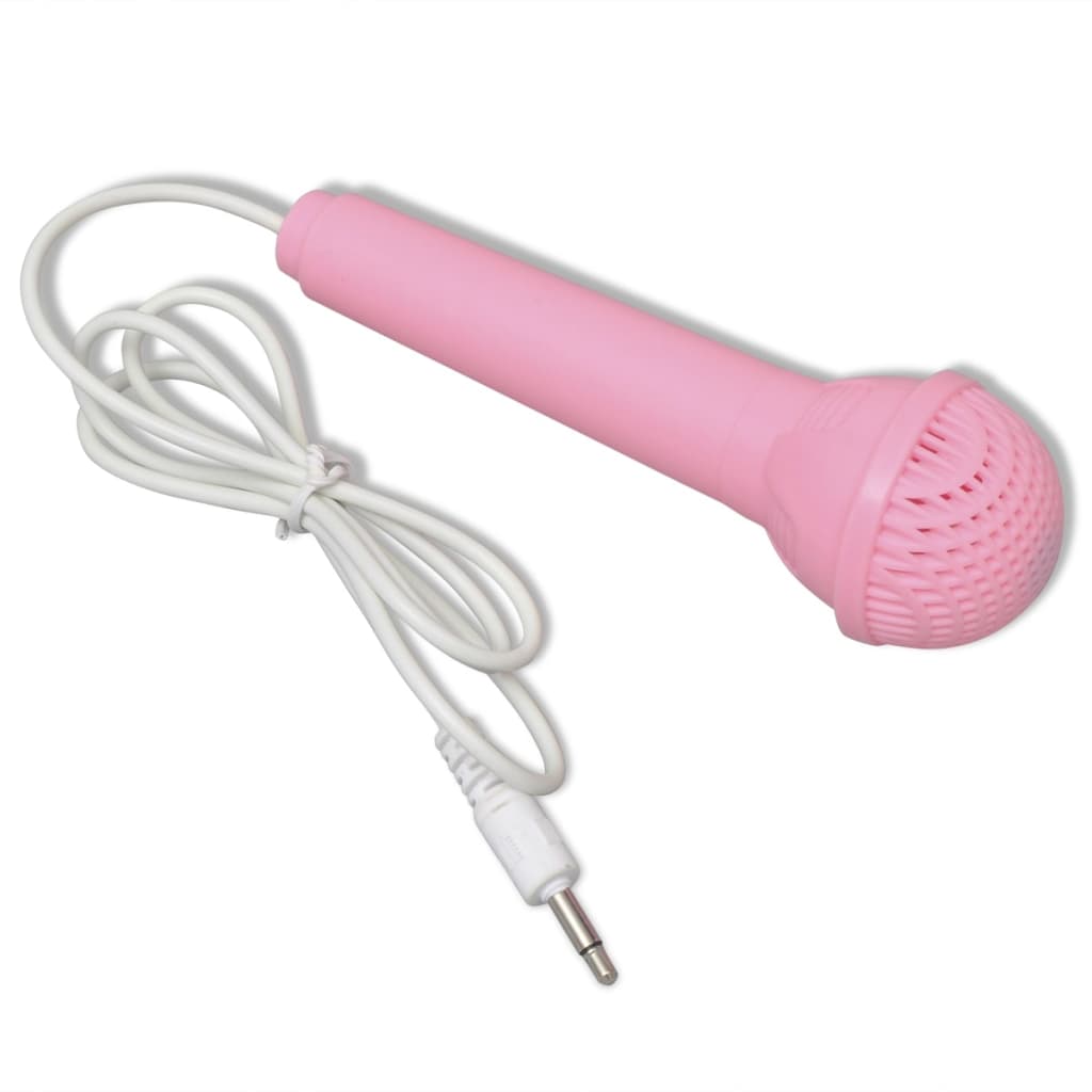 Speelgoedkeyboard Met Krukje/Microfoon En 37 Toetsen Roze