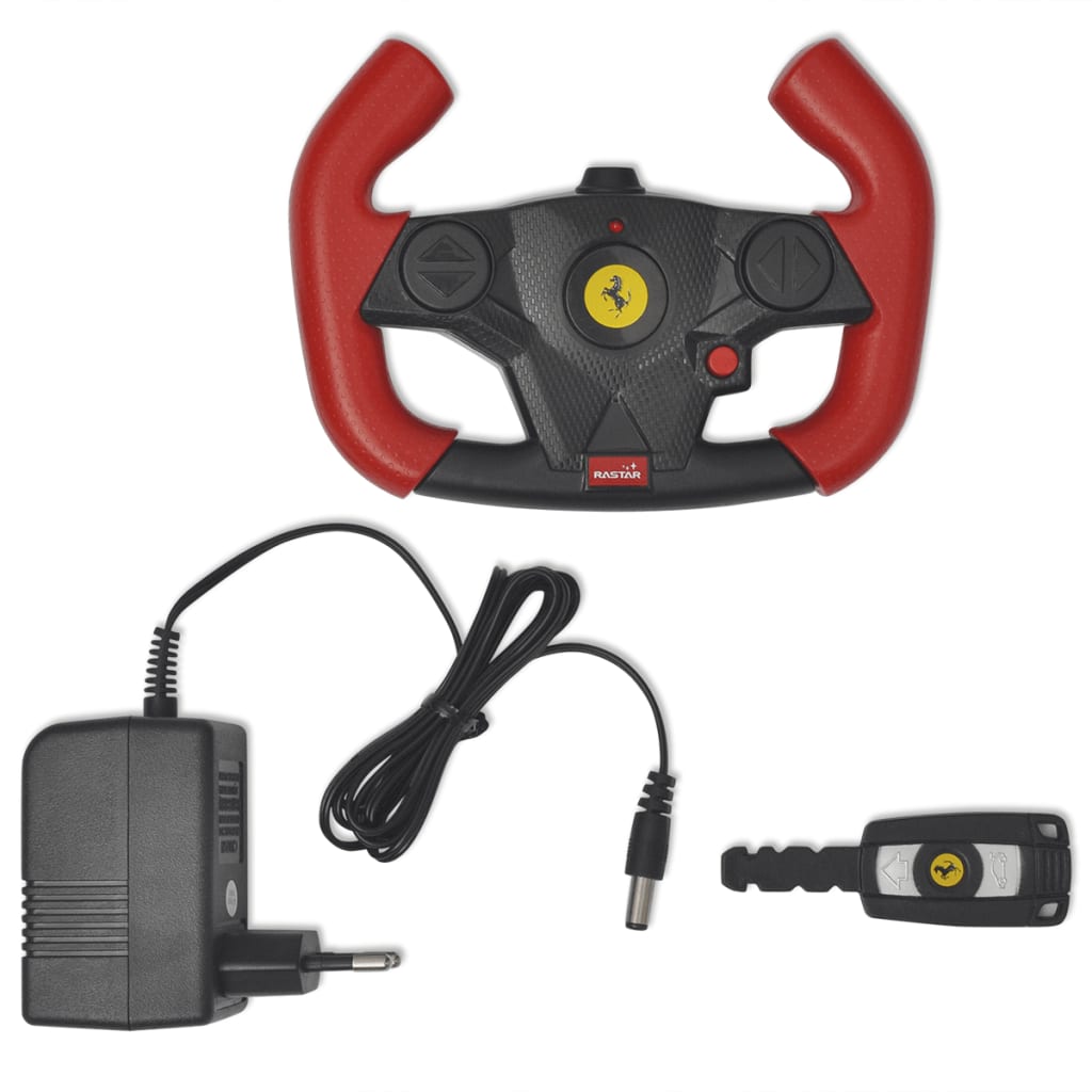 Loopauto Ferrari F12 Rood 6 V Met Afstandsbediening