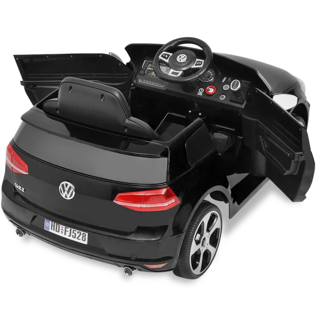 Elektrische Auto Vw Golf Gti 7 Zwart 12 V Met Afstandsbediening
