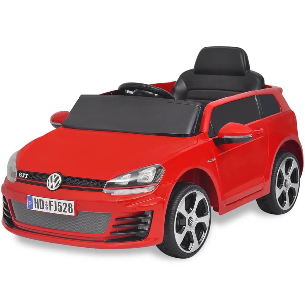 Elektrische Auto Vw Golf Gti 7 Rood 12 V Met Afstandsbediening