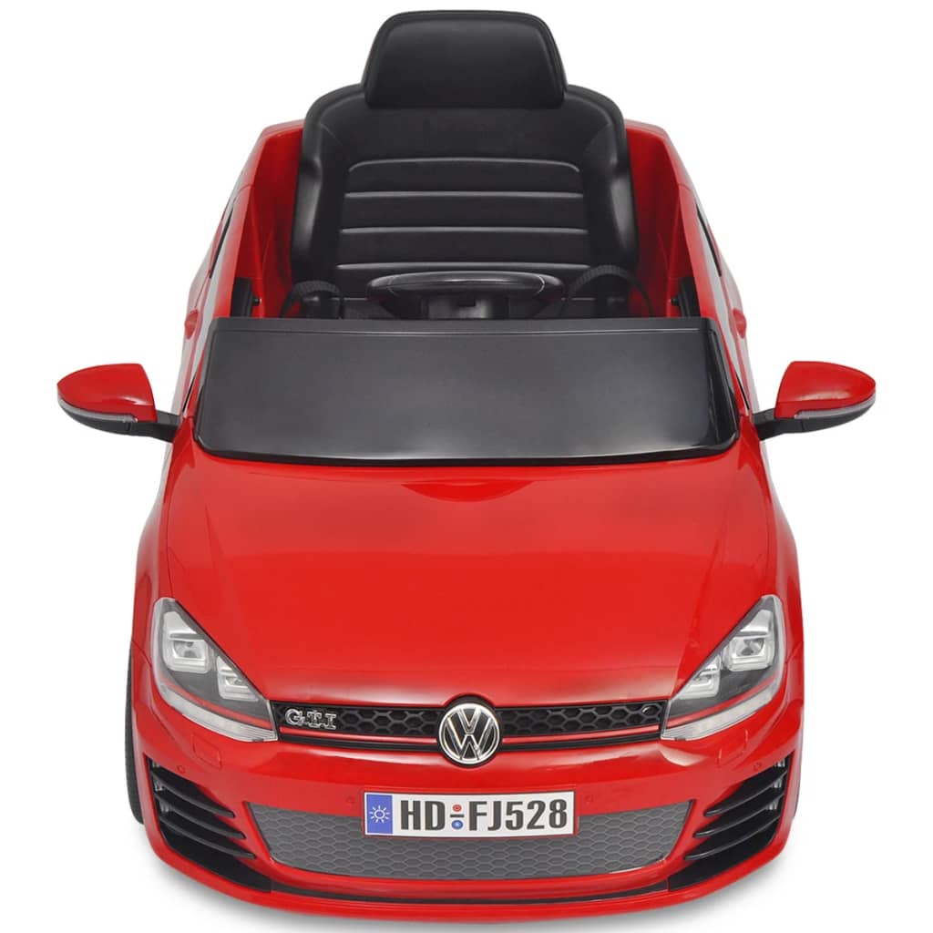 Elektrische Auto Vw Golf Gti 7 Rood 12 V Met Afstandsbediening