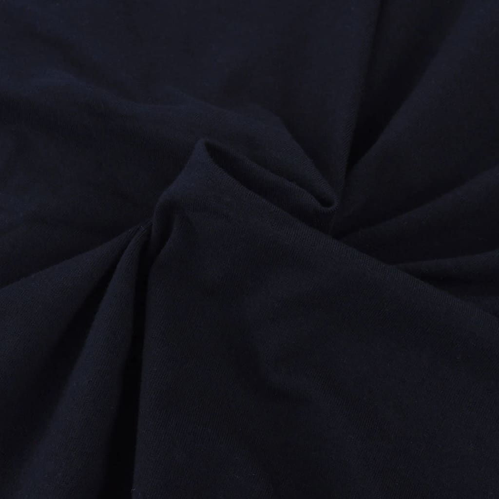 Bankhoes Stretch Zwart Katoen Jersey