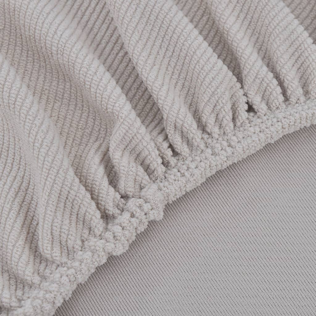 Stoelhoes Elastisch Beige Polyester Boordsteek