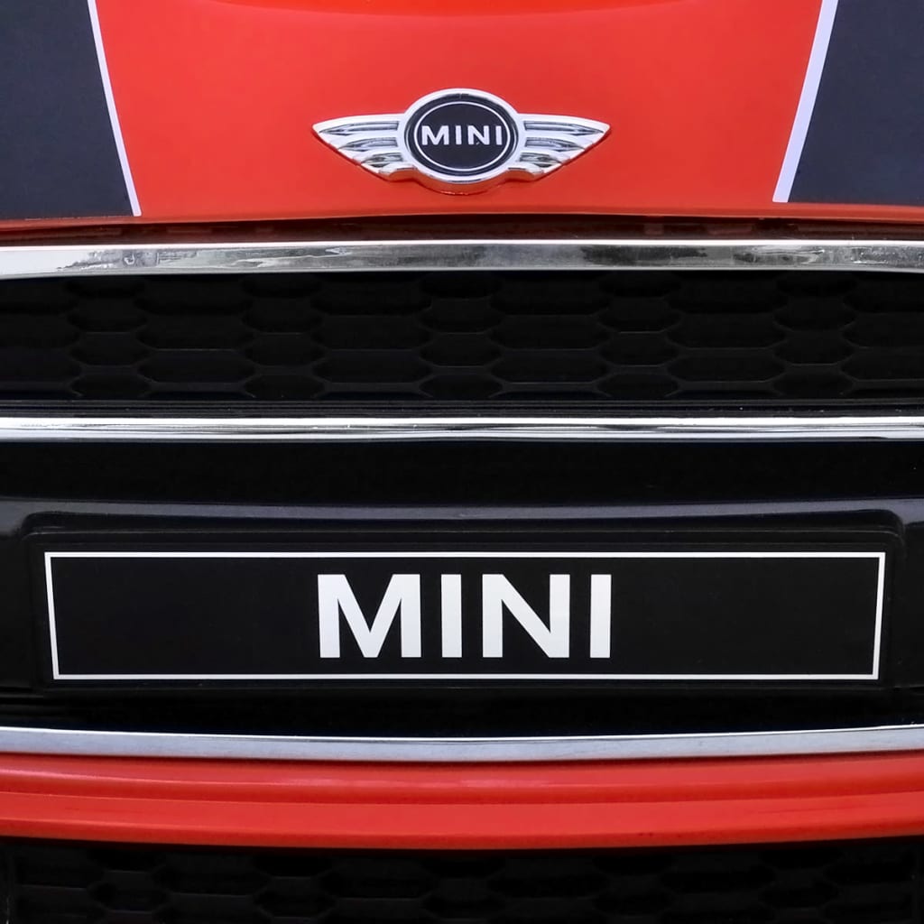 Elektrische Speelgoedauto Mini Cooper S Rood