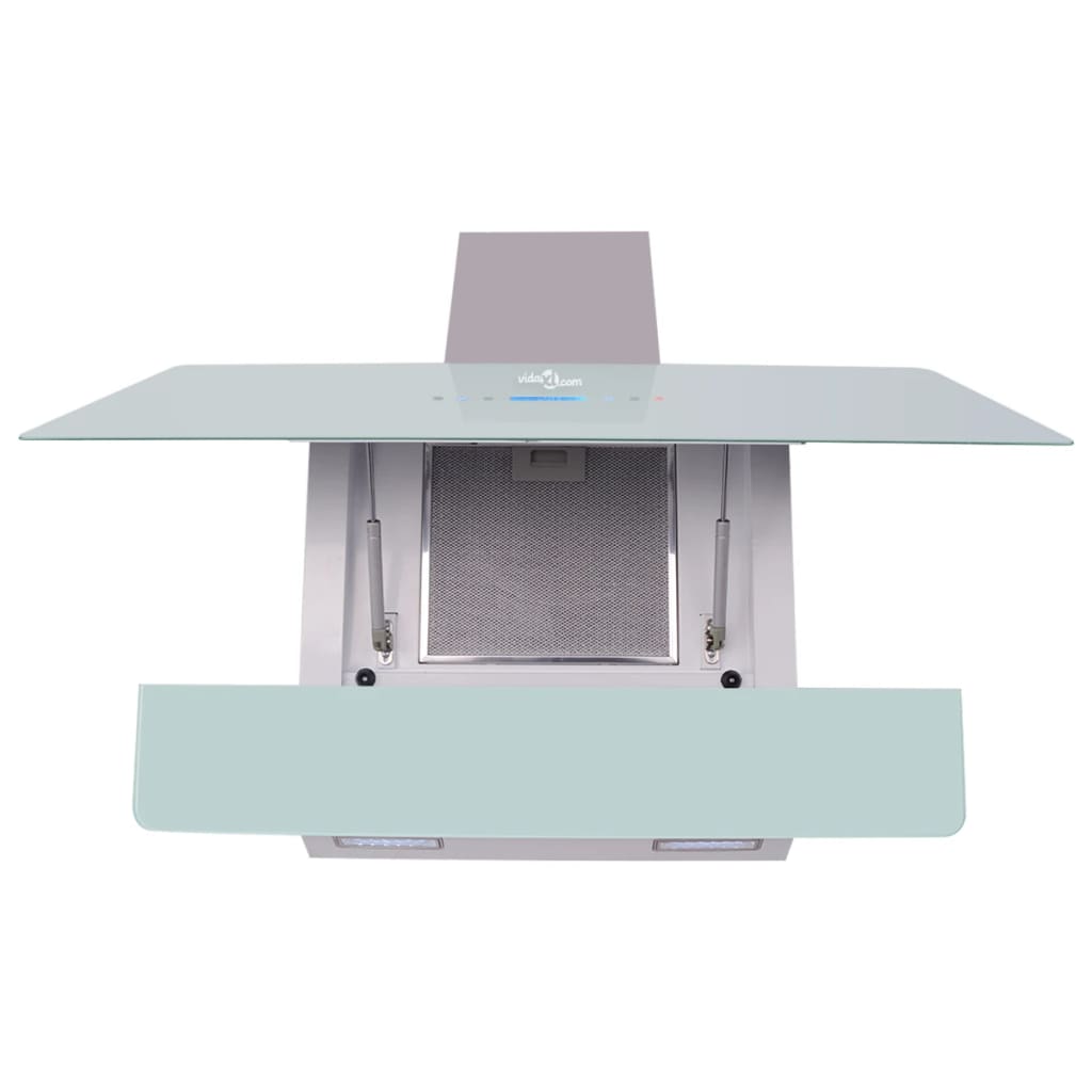 Afzuigkap Met Touch Scherm Wit 900 Mm