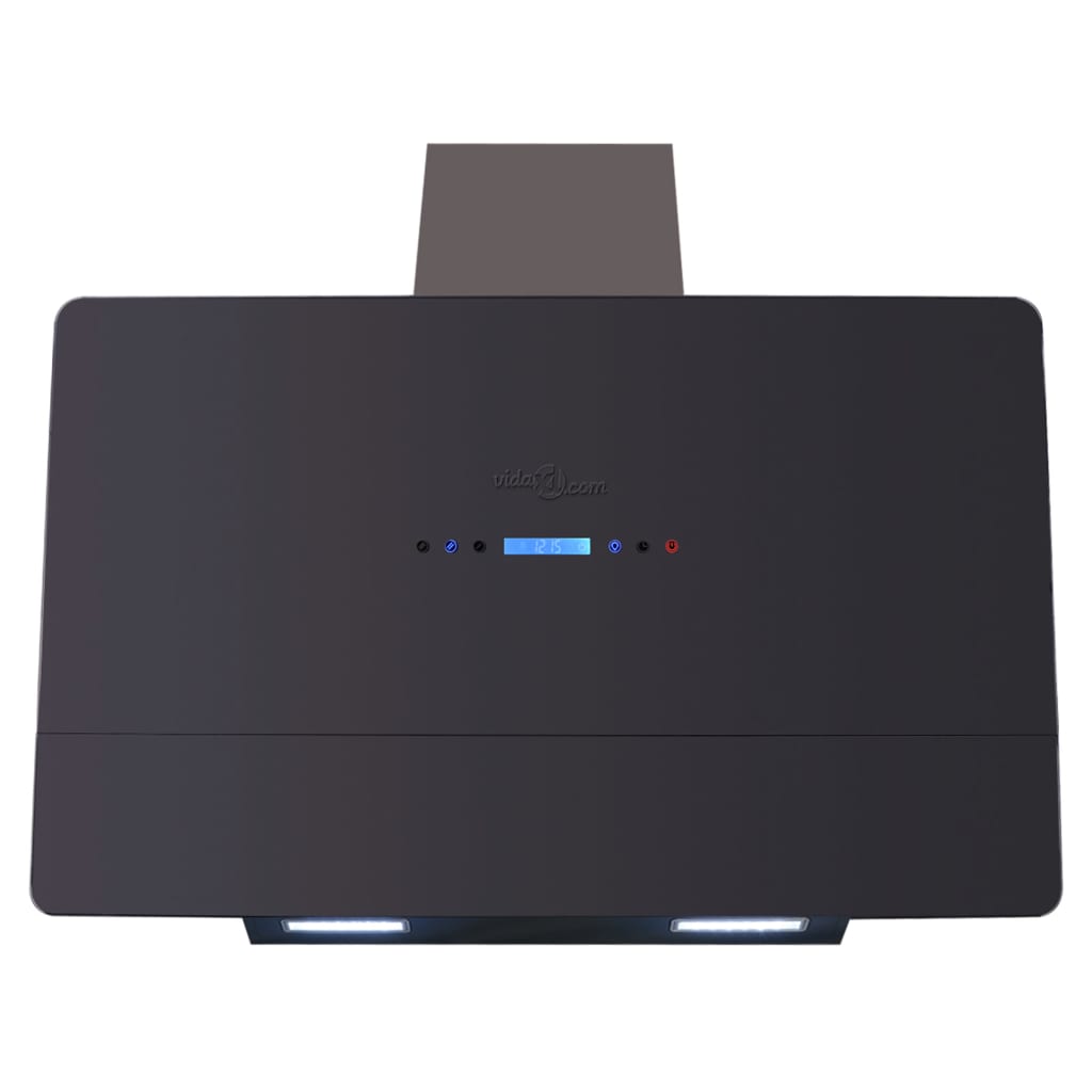 Afzuigkap Met Touch Scherm Zwart 900 Mm